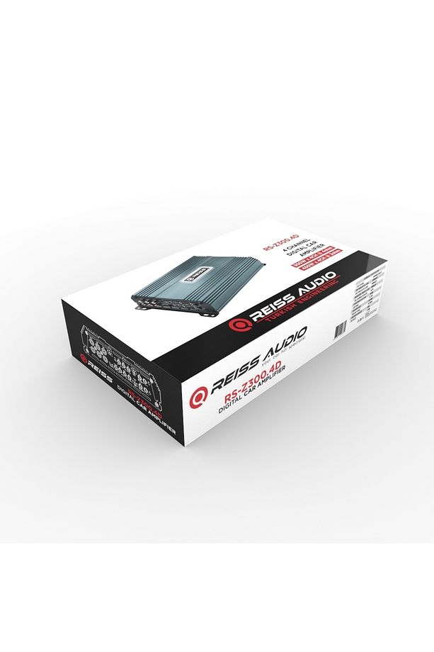 REİS AMFİ YÜKSEK KALİTE VE PERFORMANS RS-Z300.4D 4 KANAL CLASS D 300W x 4 - 6