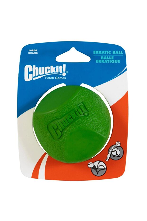 ! Erratic Ball Dog Play Ball Large Size - 1