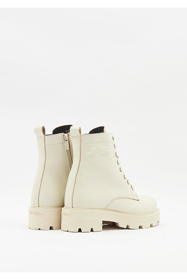 Carrie Kadın Bej Deri Bot - 4