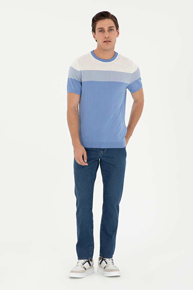 Men's Blue Jean Trousers 50283552 -Dn0022