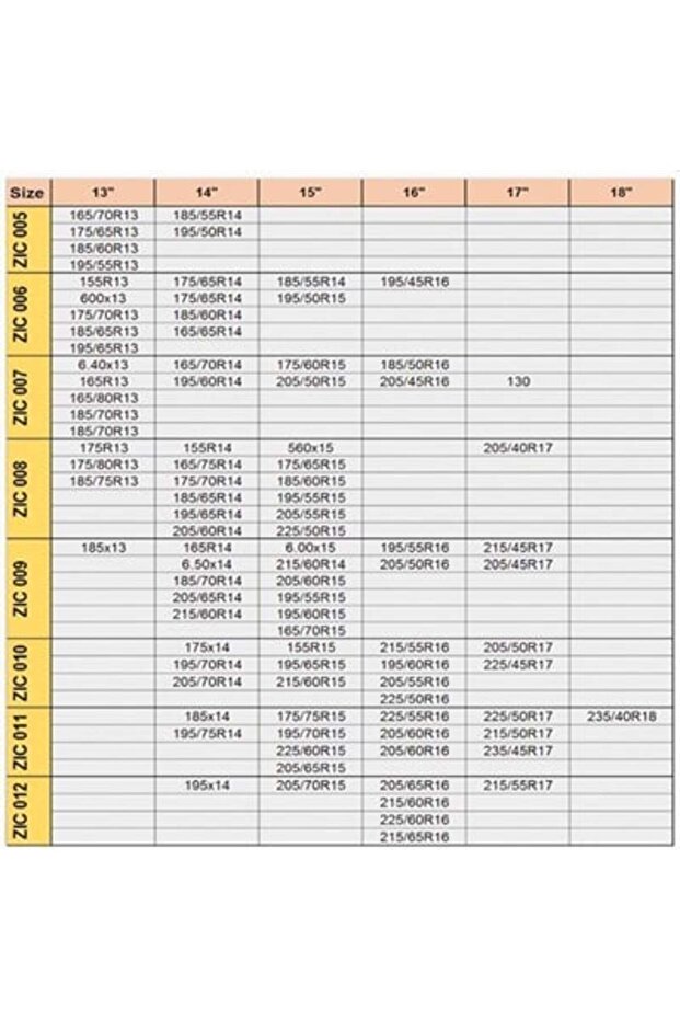 Takmatik Pratik Kullanışlı Kar Zinciri Tüm Lastik Ölçüleri Için Grup:8 - 3