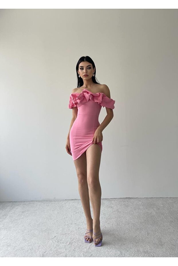 Amour Mini Atlas Elbise - 7