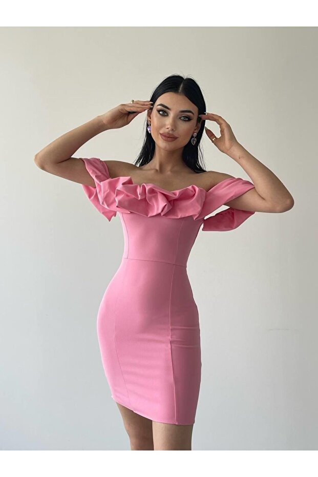 Amour Mini Atlas Elbise - 3