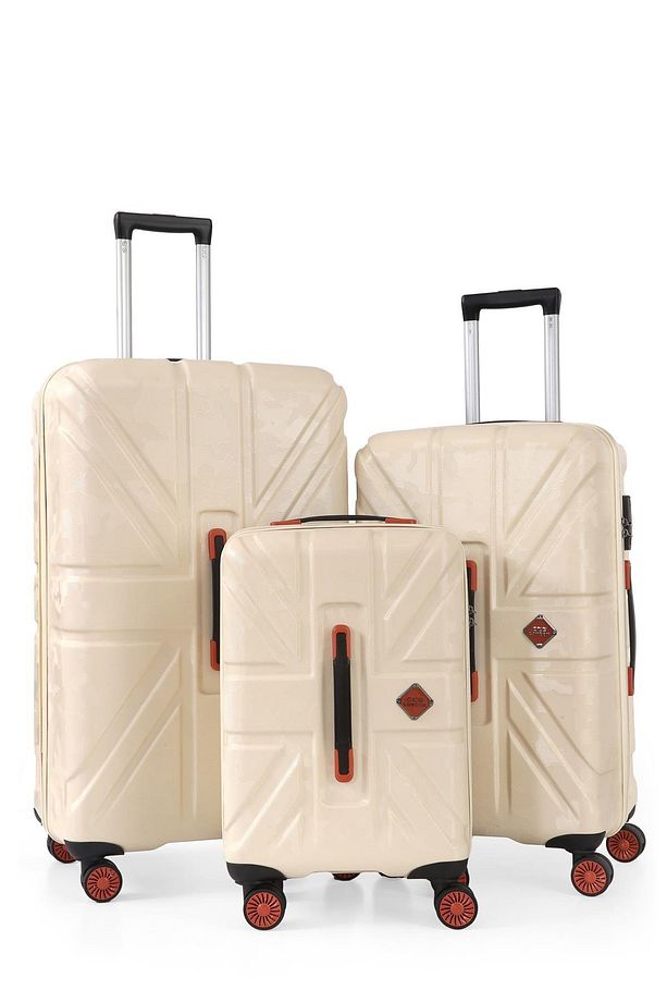 ÇÇS 5243 POLİKARBON & ABS 3 LÜ VALİZ SETİ - 1