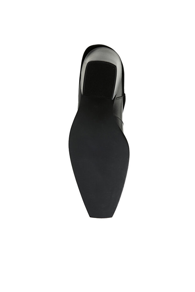 Siyah Kadın Deri Bot - 7