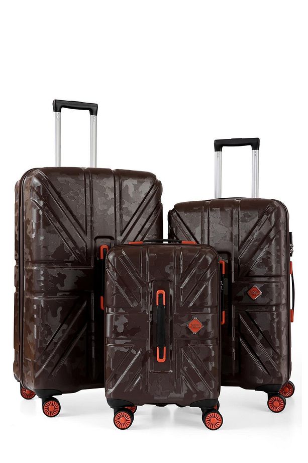ÇÇS 5243 POLİKARBON & ABS 3 LÜ VALİZ SETİ - 1
