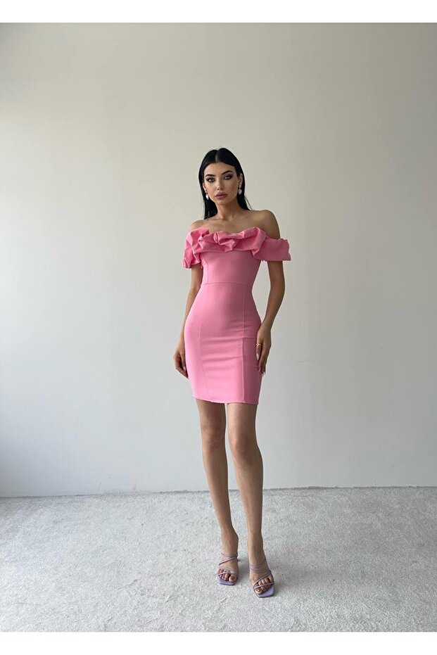 Amour Mini Atlas Elbise - 6