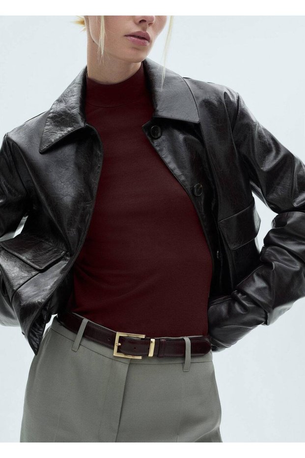 Stand Collar T-Shirt