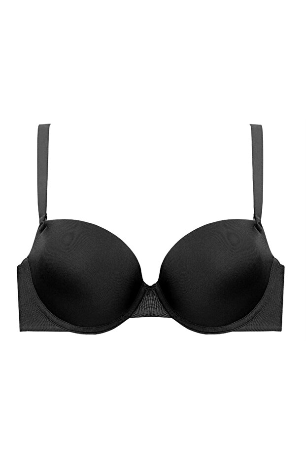 2769 Basic Sütyen - Siyah - 1