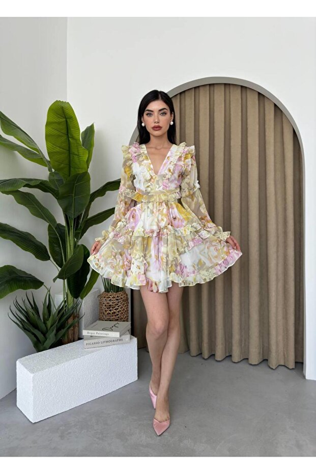 Arya Design - Rochie elegantă decoltată la spate - 3