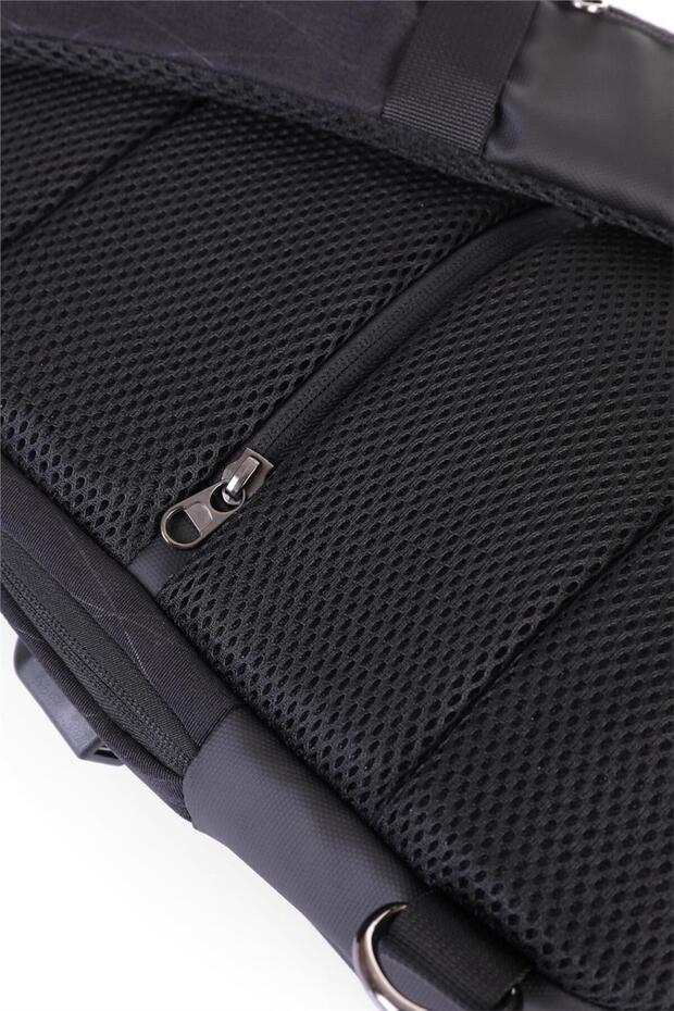 31276 USB Tablet Compartment Single Shoulder Bag - 6