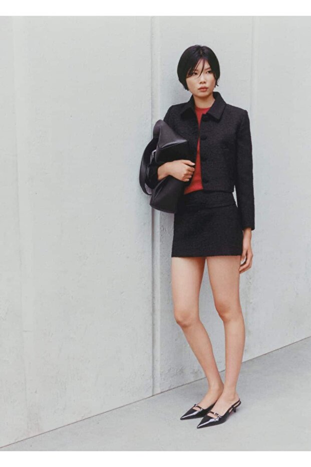 Kısa tüvit ceket - 8