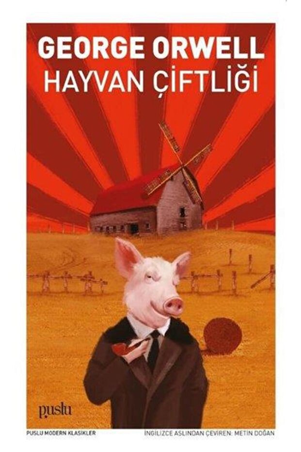 Hayvan Çiftliği - Puslu Yayınları - George Orwell Kitabı