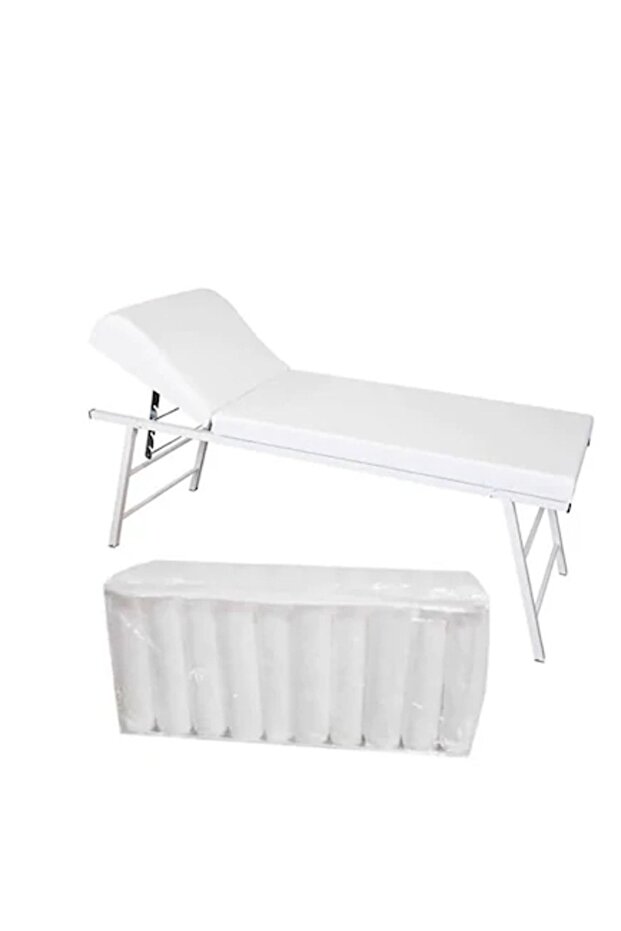 Tek Kullanımlık Lastikli Sedye Örtüsü 80x220 Cm 20 Adet - 1