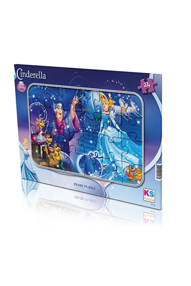 Cinderella Frame Puzzle 24 Parça