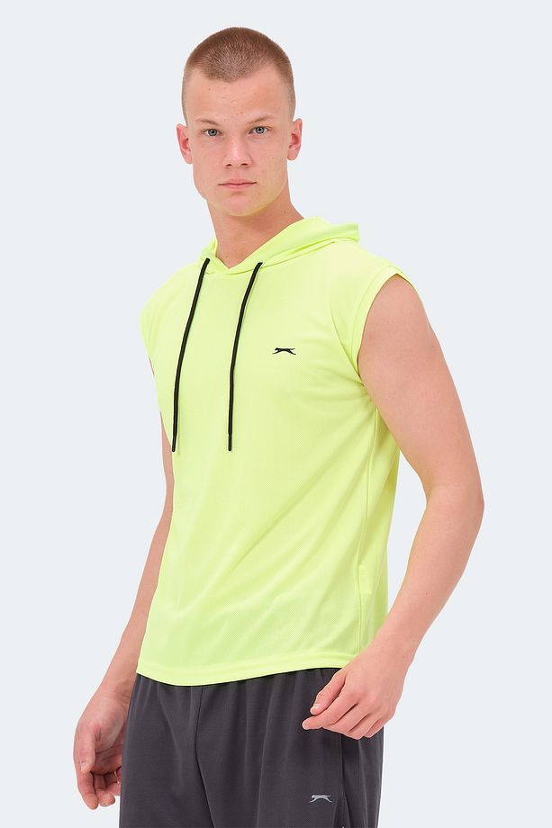 Rag Erkek Tişört Neon Sarı - 3