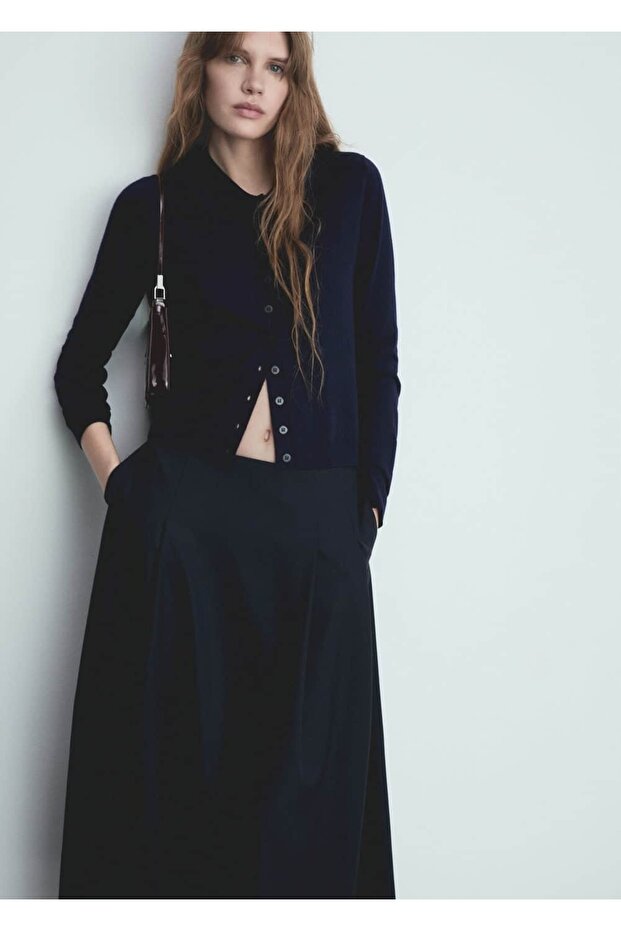 Pens Detaylı Evaze Etek - 5