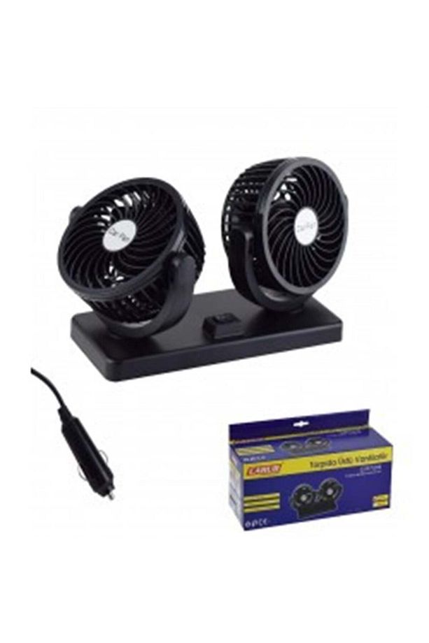 2'li Vantilatör Torpido Üstü 12 Volt - 4