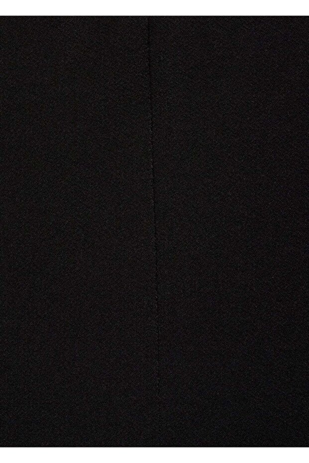 Gerade geschnittene, drapierte Hose - 8