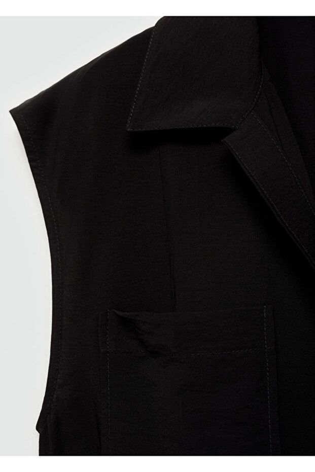 Cepli Ve Gömlek Yakalı Tulum - 5