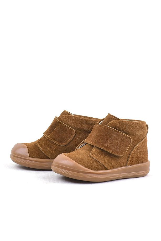 Yoohoo Hakiki Deri Taba Unisex Bebek Bot - 5