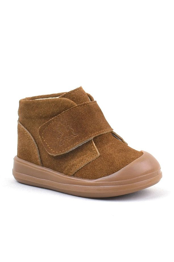 Yoohoo Hakiki Deri Taba Unisex Bebek Bot - 1