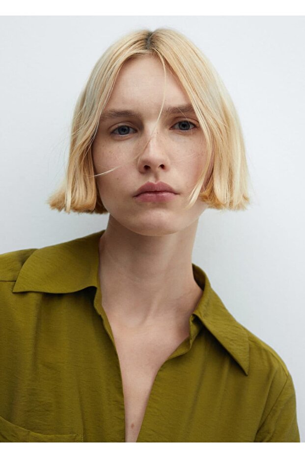 Kleid mit Schleife - 6