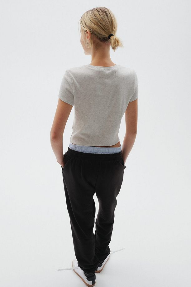 Yüksek Belli Jogger Pantolon - 3