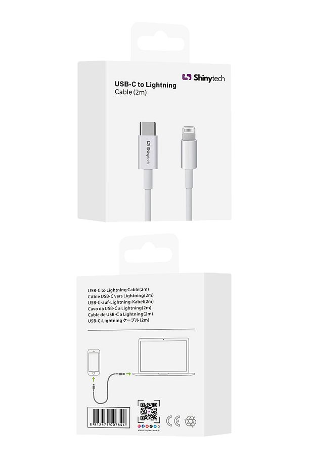 Apple Iphone Uyumlu Şarj Kablosu Usb-c To Lighting (2METRE) Beyaz - 6