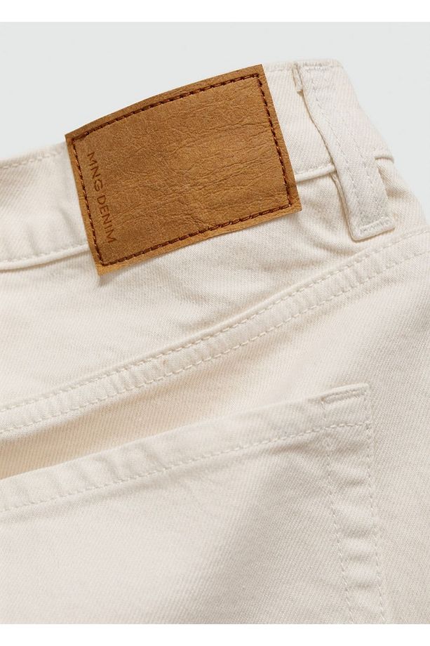 Regular fit denim bermuda şort - 5