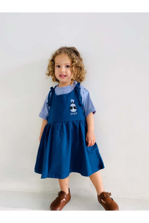 T-Shirt Girls' Jumpsuit Dress