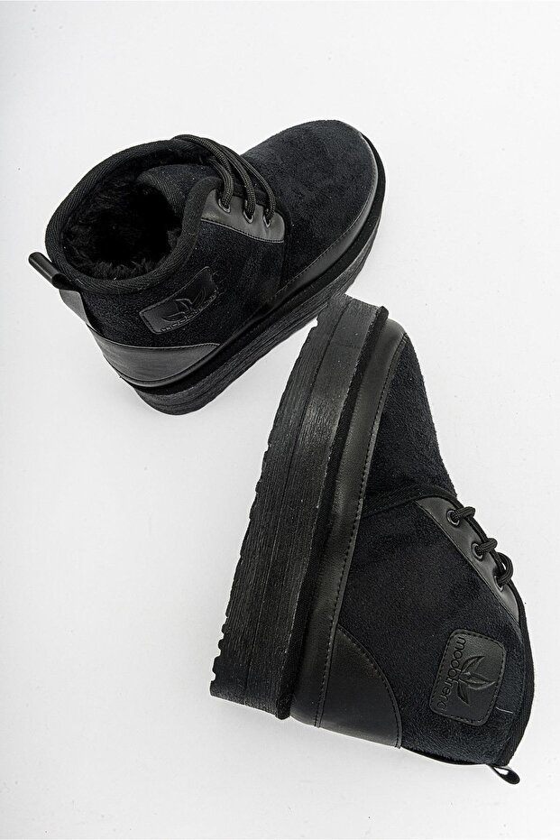 Yüksek Taban Bağcıklı Bot SİYAH - 6