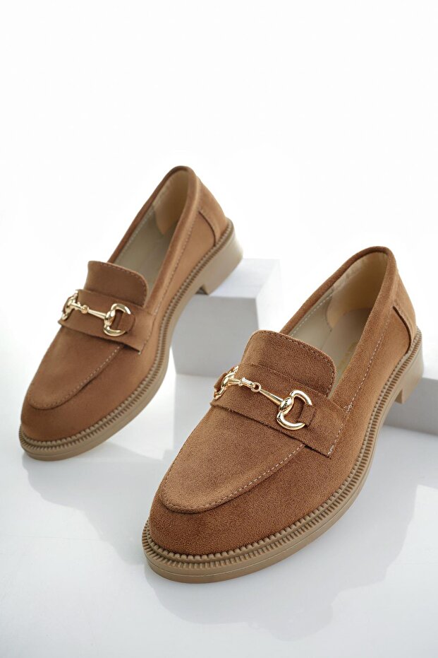 Sussie garantált fémcsatos női naplopó alkalmi cipő - 1