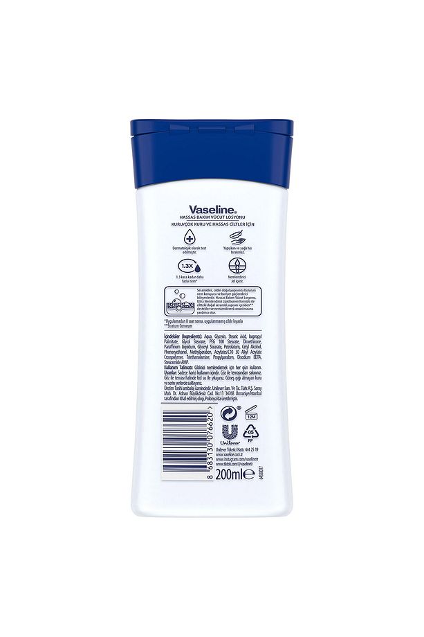 Vücut Losyonu Çok Kuru Ve Hassas Ciltler Için 200 ml X 2 Adet - 8