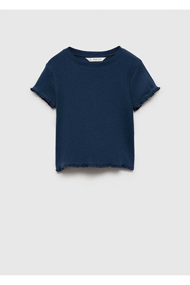 Kısa kollu triko tişört - 1