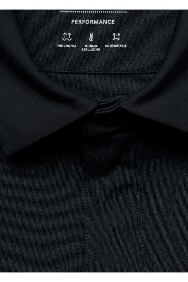 Comfort Strech Triko Polo Gömlek - 8