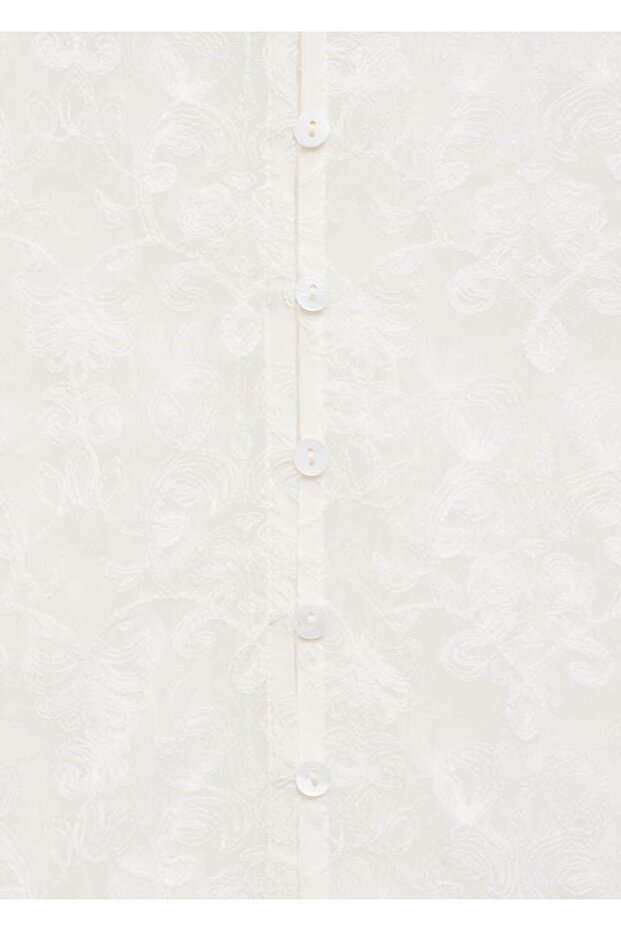 Yarı transparan gömlek - 6