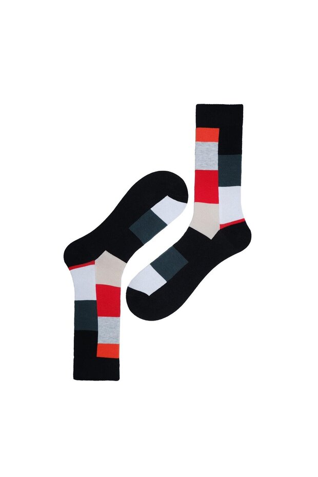 Patterned Men's Socks - 2