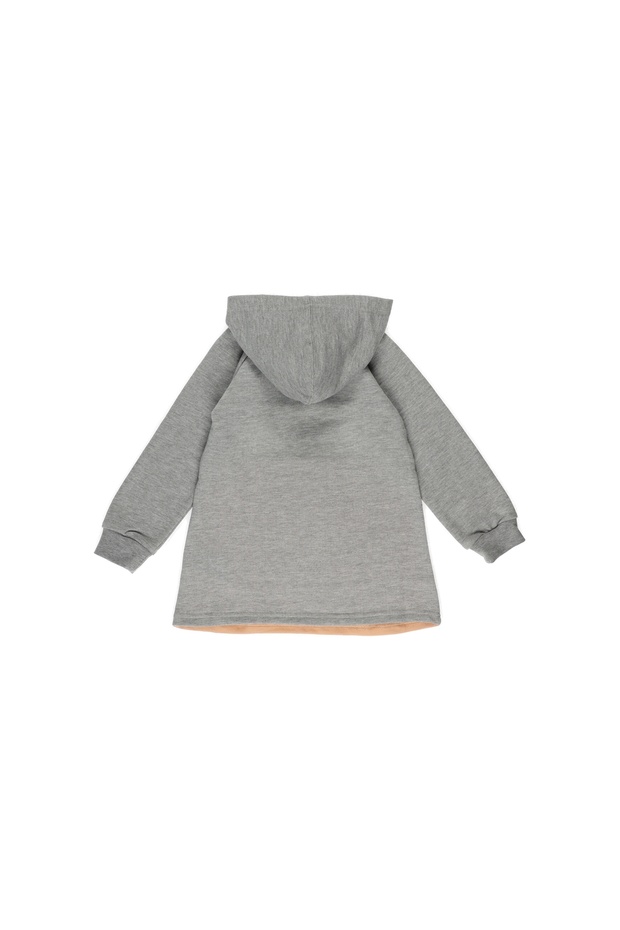 Kız Bebek Blok Renkli Örme Elbise - 2