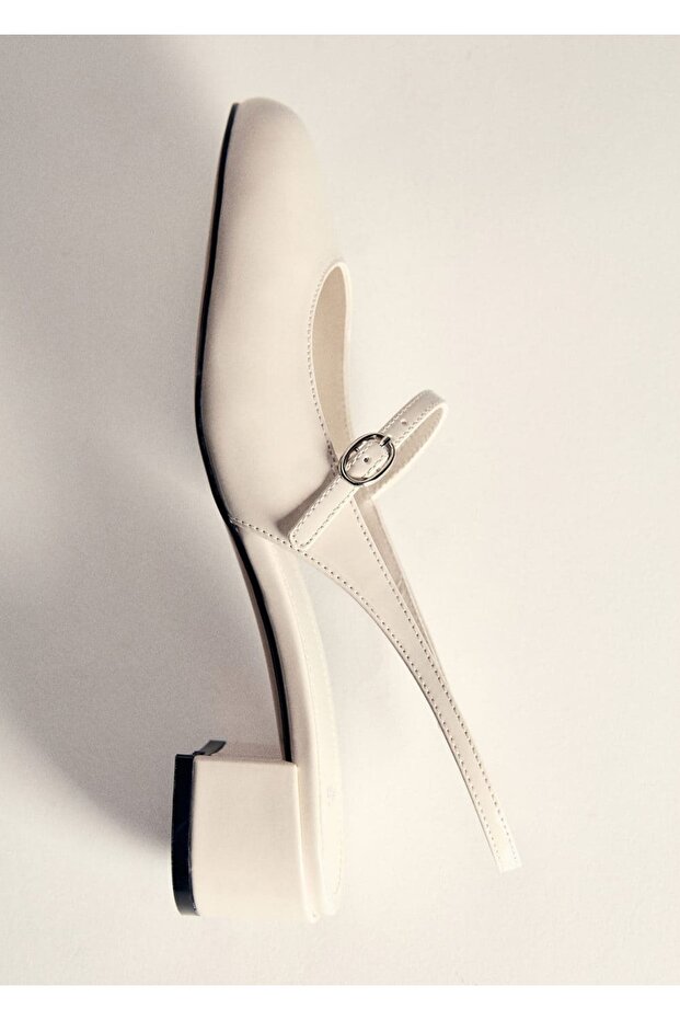 Tokalı topuklu ayakabbı - 5