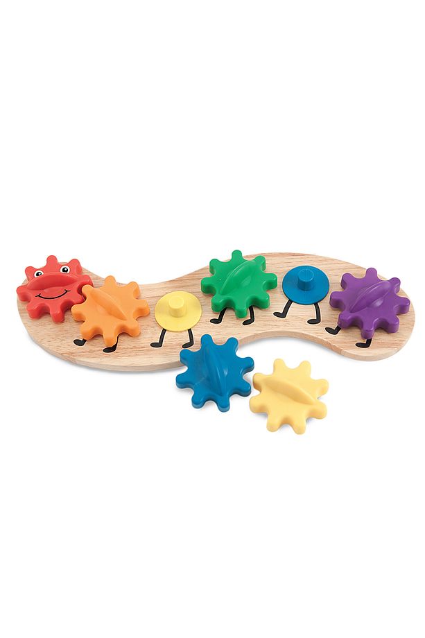 Melissa And Doug Ahşap Tırtıl - Dişli Çevirmece - 1