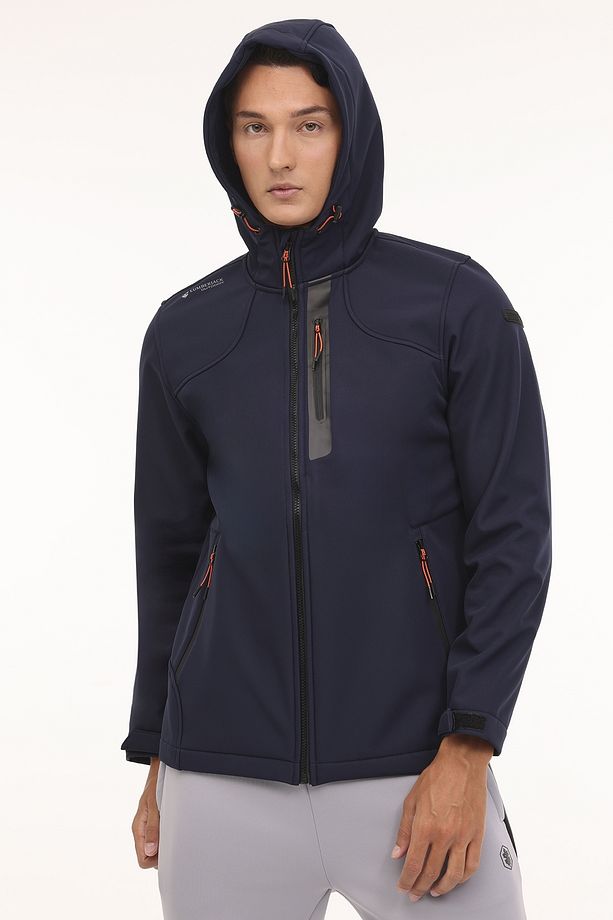 ml New Trend 1gt17 4pr Erkek Softshell Kapüşonlu Mont - 6