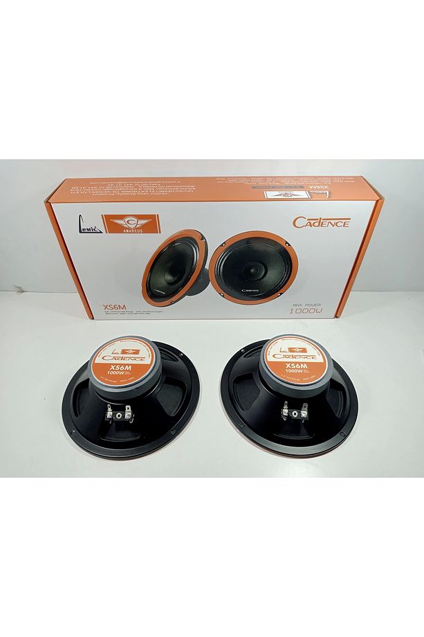 Cadence 16cm Midrange – Cadence XS6M 1000W Midrange Hoparlör – Cadence Midrange 16cm - 2