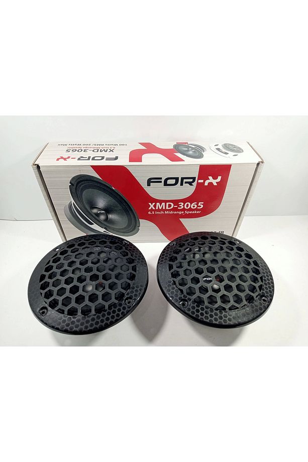 16cm Midrange 200w 100RMS – For-x XMD-3065 Kapaklı Midrange Hoparlör 16cm - 1