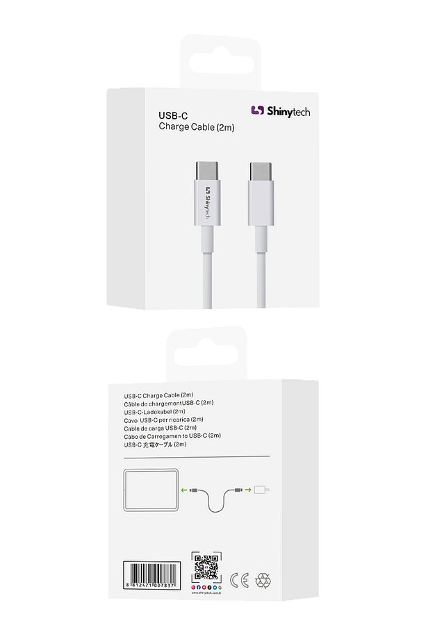 Apple Iphone Uyumlu Şarj Kablosu Usb-c To Usb-c Type-c (2METRE) - 6