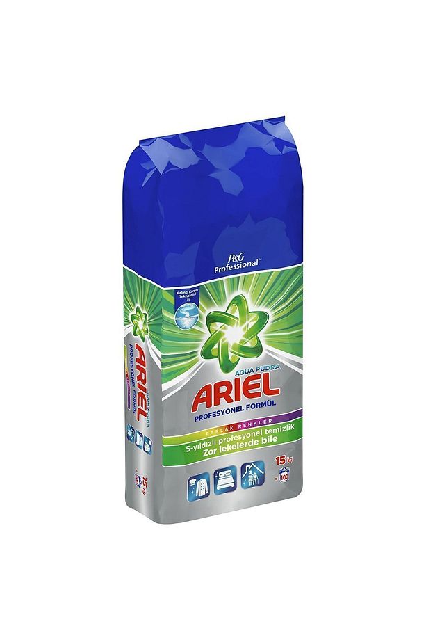 Professional Toz Çamaşır Deterjanı Parlak Renkler 15 Kg 100 Yıkama - 3