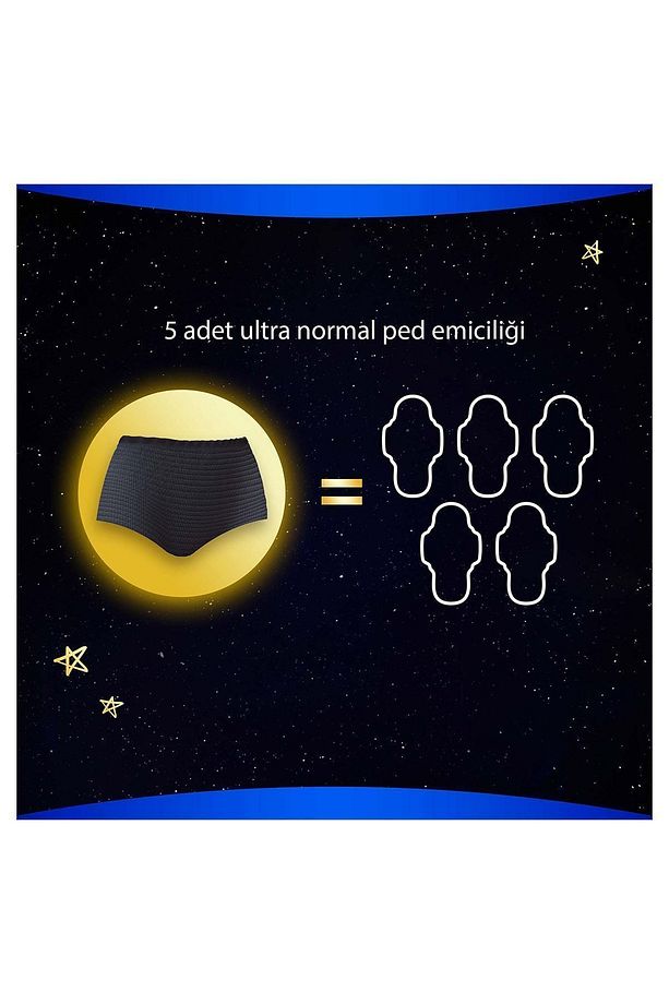 Gece Regl Külodu 2 Adet Tek Kullanımlık Külot - 5