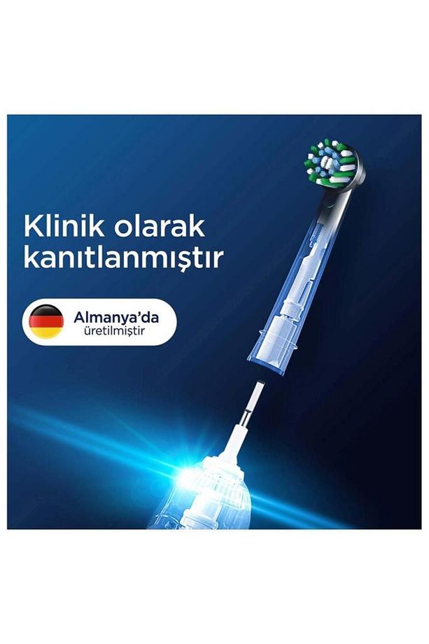 Şarjlı Diş Fırçası Yedek Başlığı Cross Action X-filament 4 Adet Ürün - 8