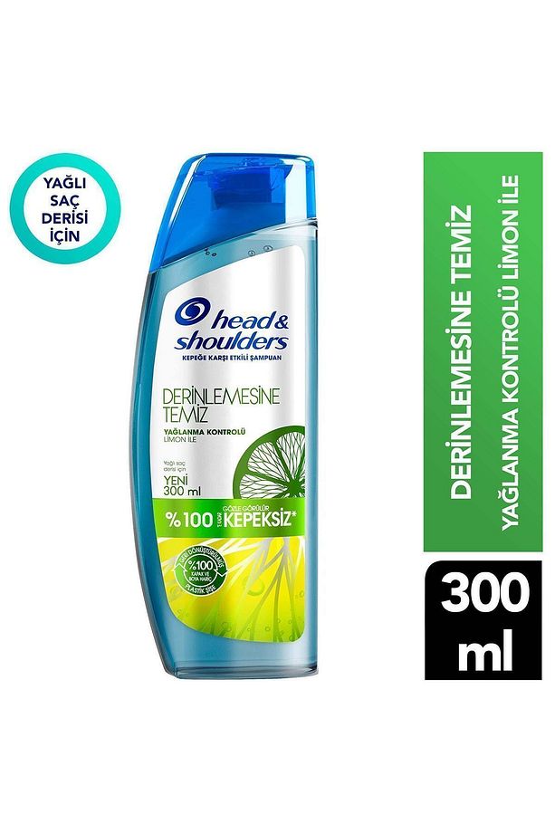 Derinlemesine Temiz Yağlanma Kontrolü Şampuan 300 ml - 1