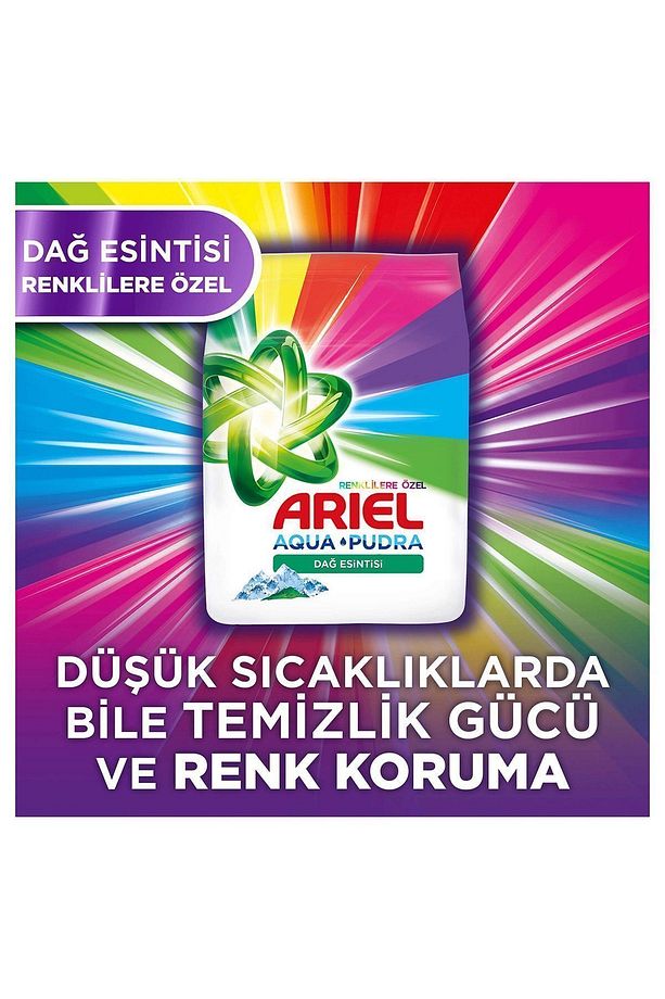 Dağ Esintisi Renklilere Özel 4 Kg Aquapudra Toz Çamaşır Deterjanı - 3